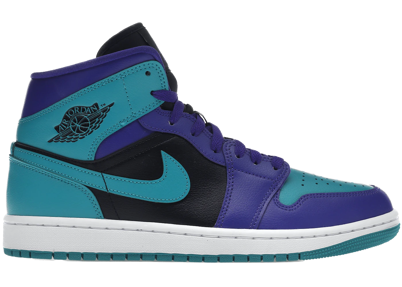 Jordan 1 Mid Black Grape (Women's)