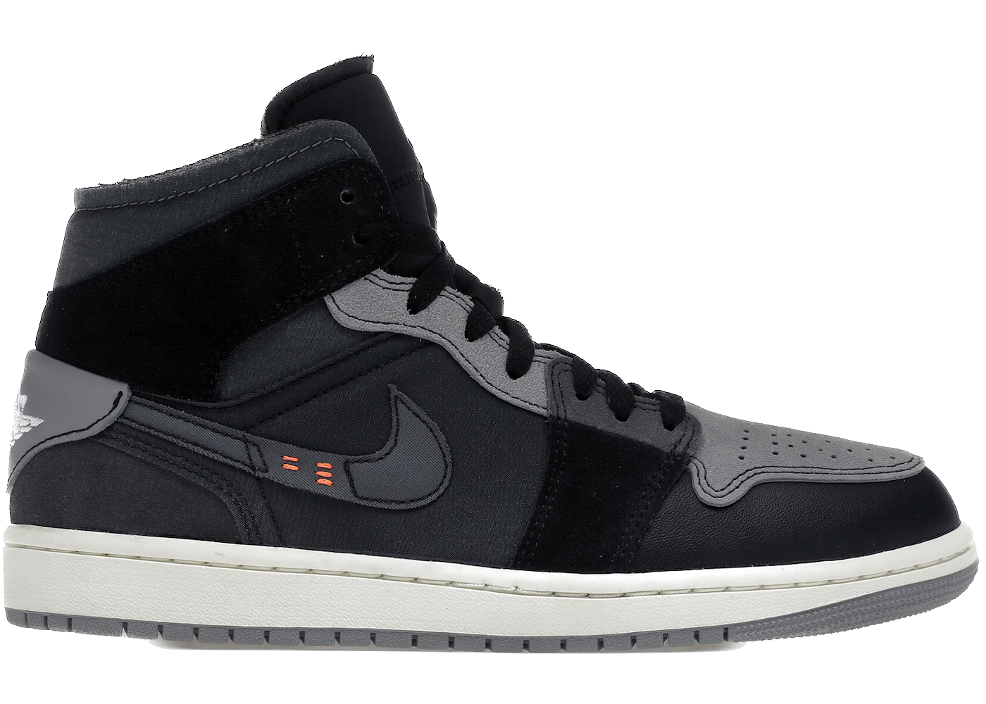 Jordan 1 Mid Craft Inside Out Black
