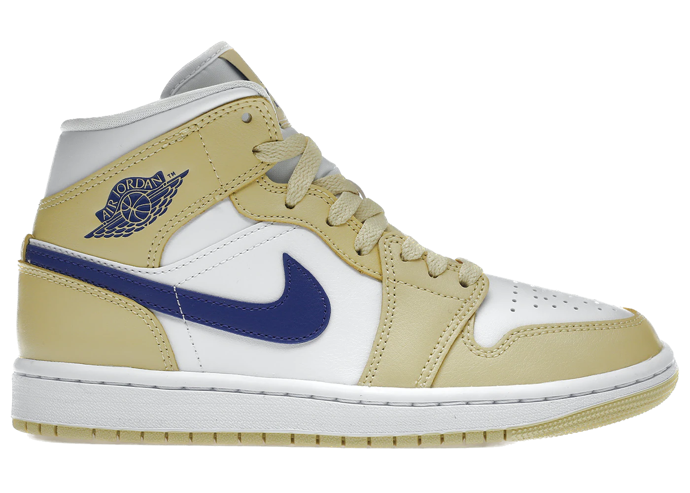 Jordan 1 Mid Lemon Wash Lapis (Women's)
