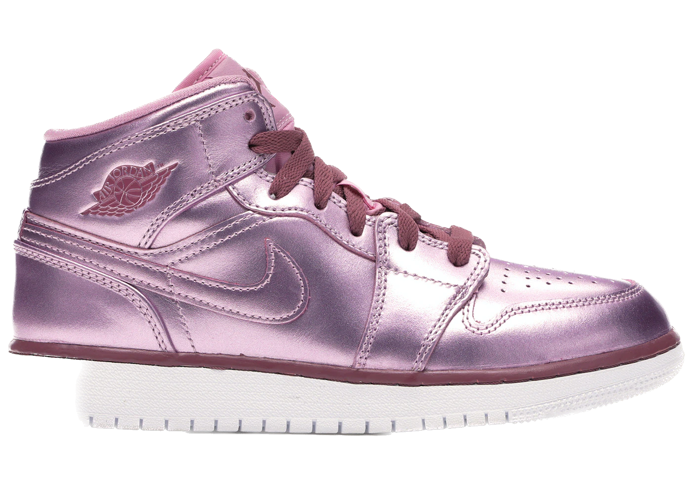 Jordan 1 Mid Pink Rise (GS)