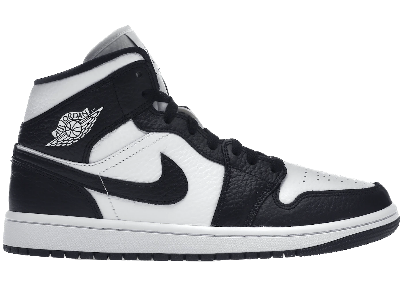Jordan 1 Mid Split Black White (Women's)