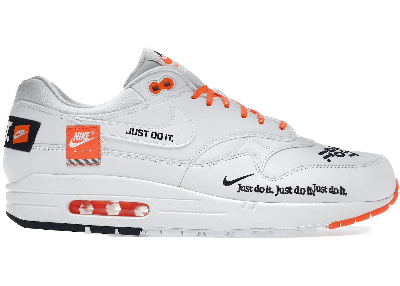 Air Max 1 Just Do It Pack White