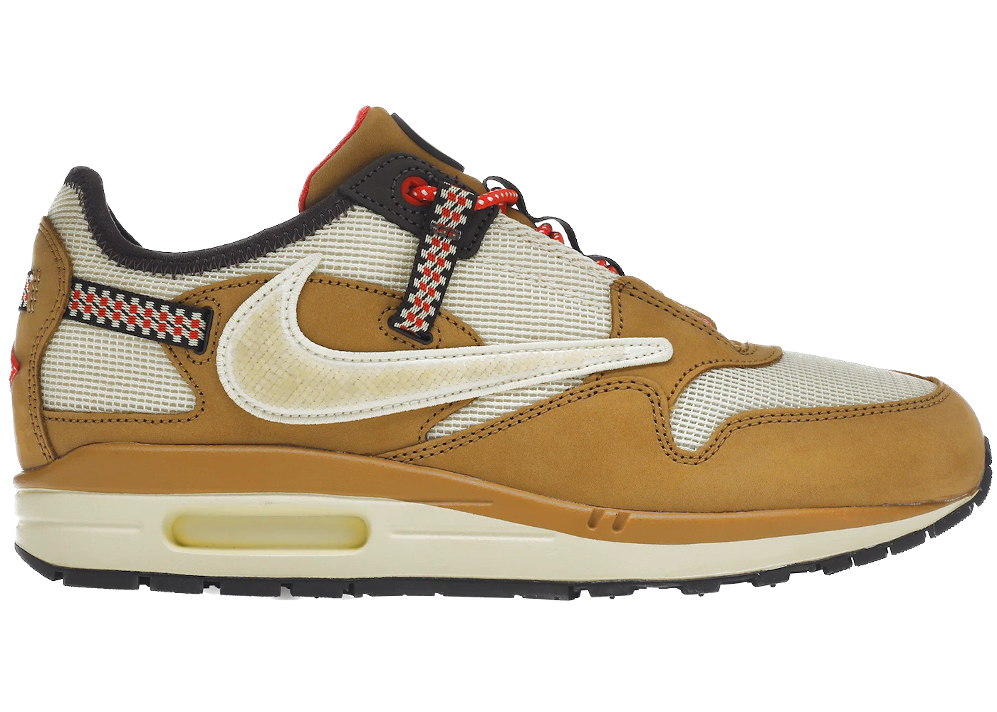 Air Max 1 Travis Scott Cactus Jack Wheat Lemon Drop