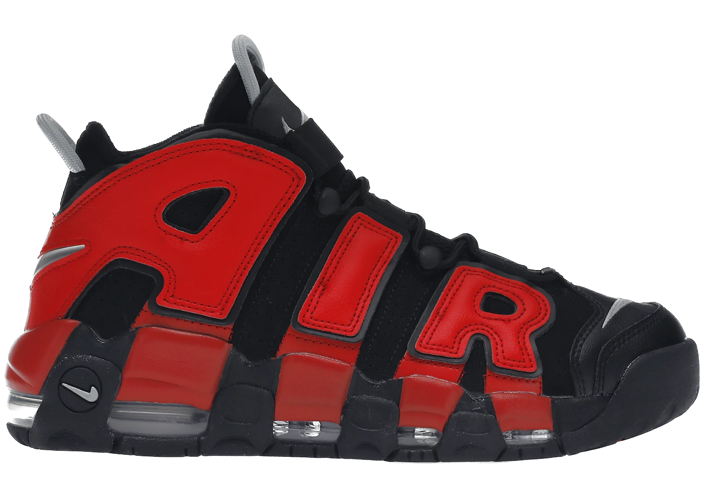 Air More Uptempo 96 Alternates Split Black Varsity Red