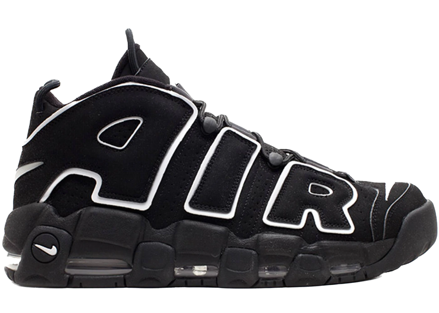 Air More Uptempo Black White (2010)