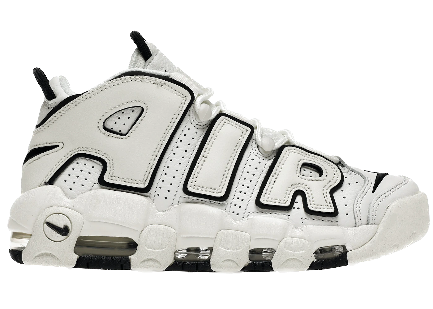 Air More Uptempo Summit White Black Sail (Women's)