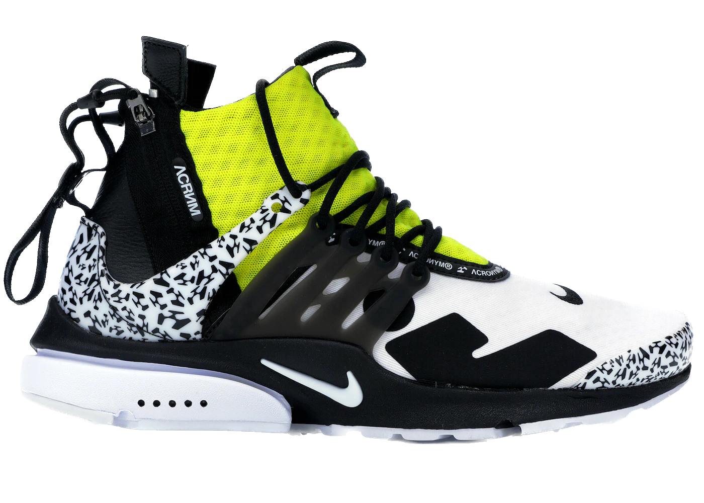 Air Presto Mid Acronym Dynamic Yellow