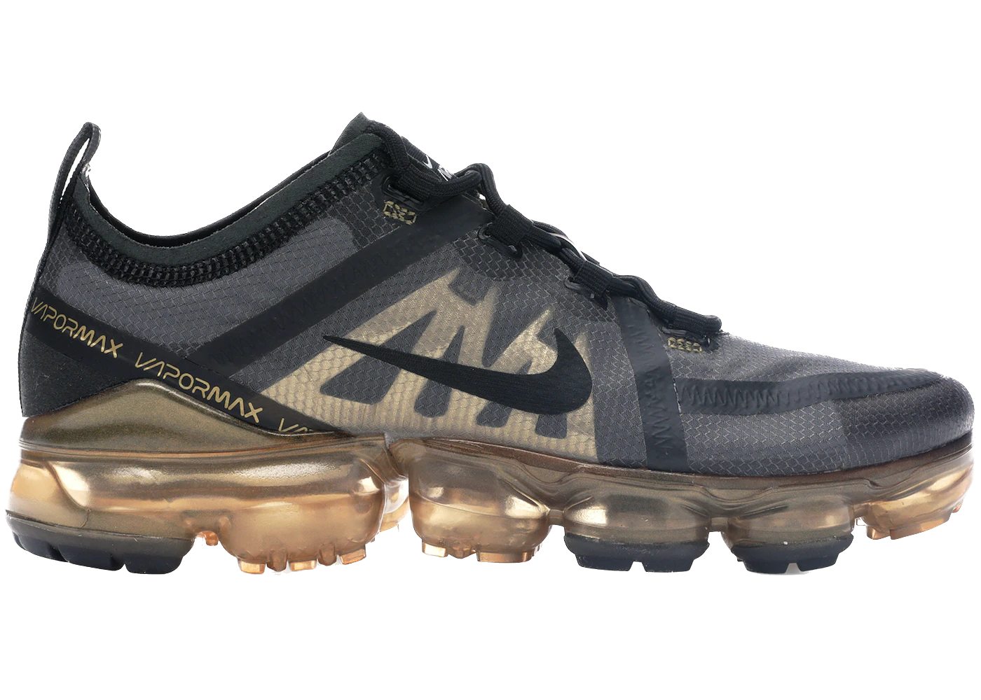 Air VaporMax 2019 Black Metallic Gold