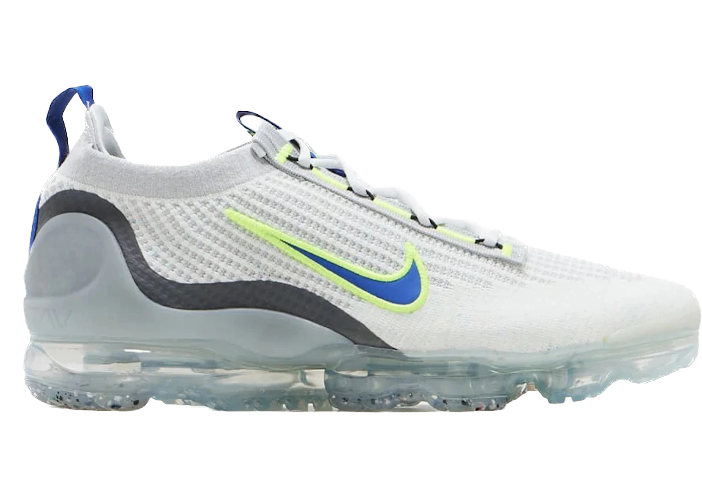 Air VaporMax 2021 White Royal Volt