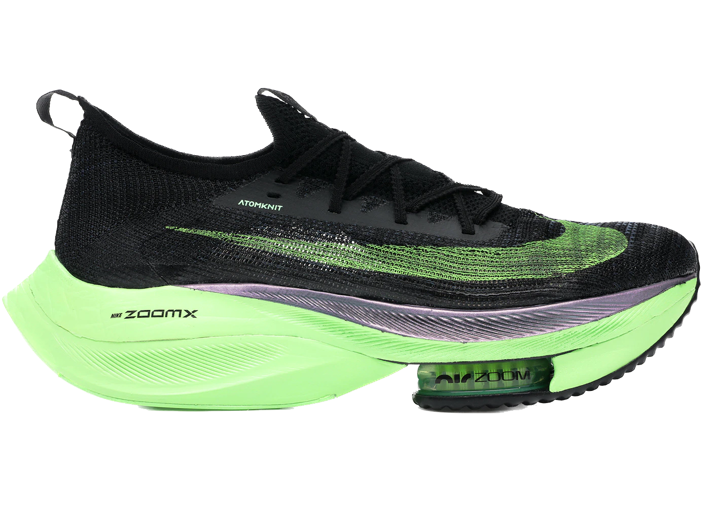 Air Zoom Alphafly Next% Black Electric Green