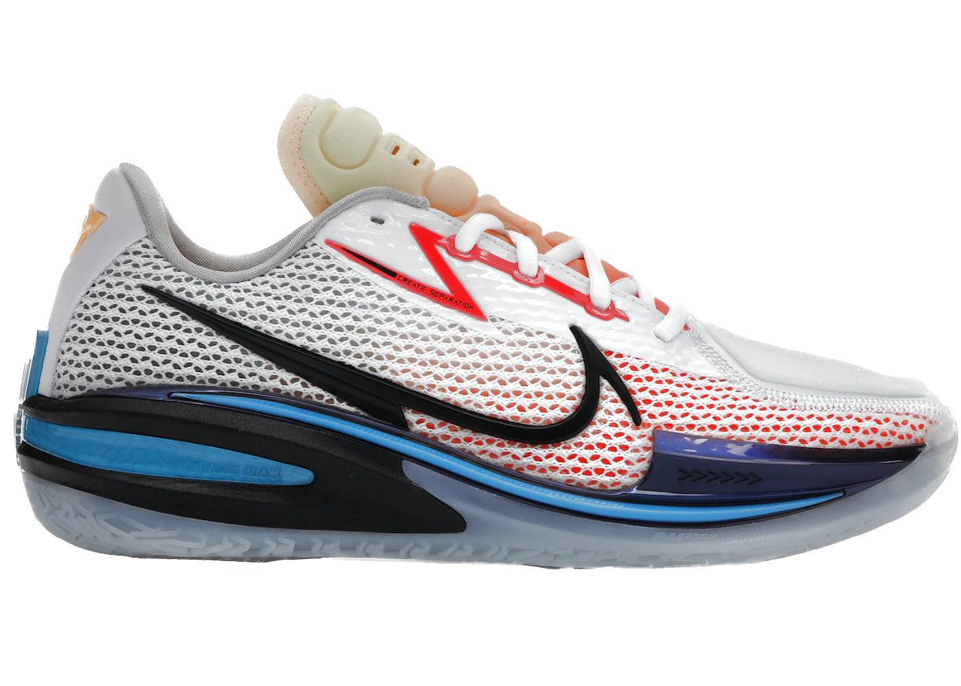 Air Zoom G.T. Cut White Black Laser Blue
