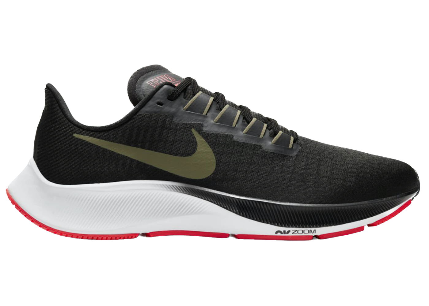 Air Zoom Pegasus 37 Black Olive Aura