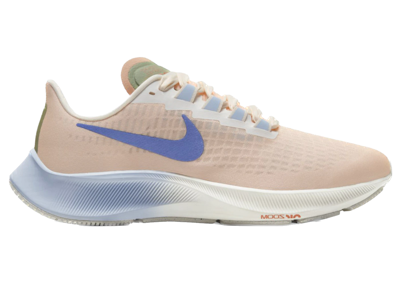 Air Zoom Pegasus 37 Hydrogen Blue Electro Orange (Women's)