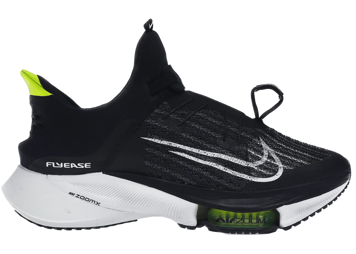 Air Zoom Tempo Next% FlyEase Black White Volt