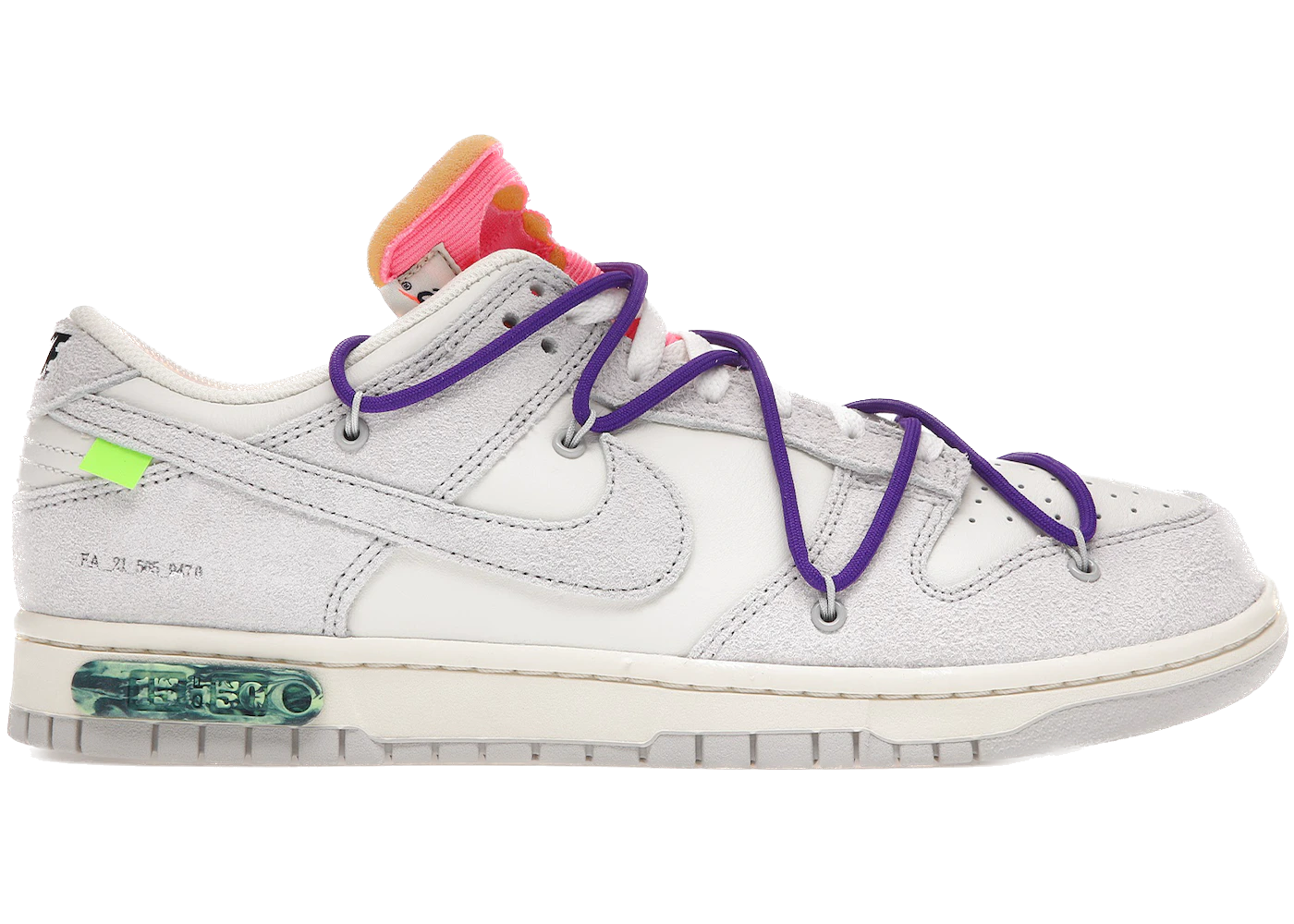 Dunk Low Off-White Lot 15