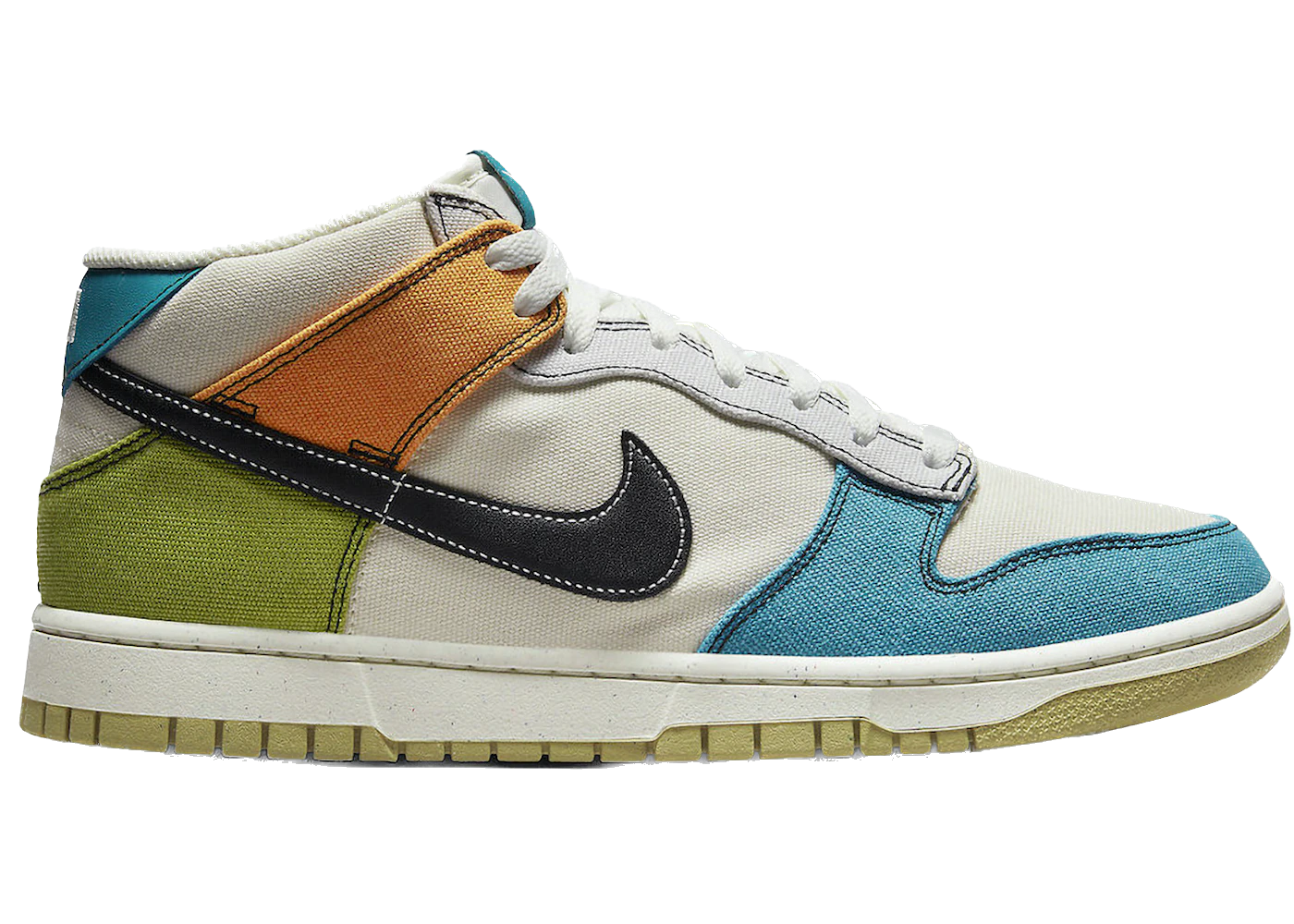 Dunk Mid Pale Ivory Multi