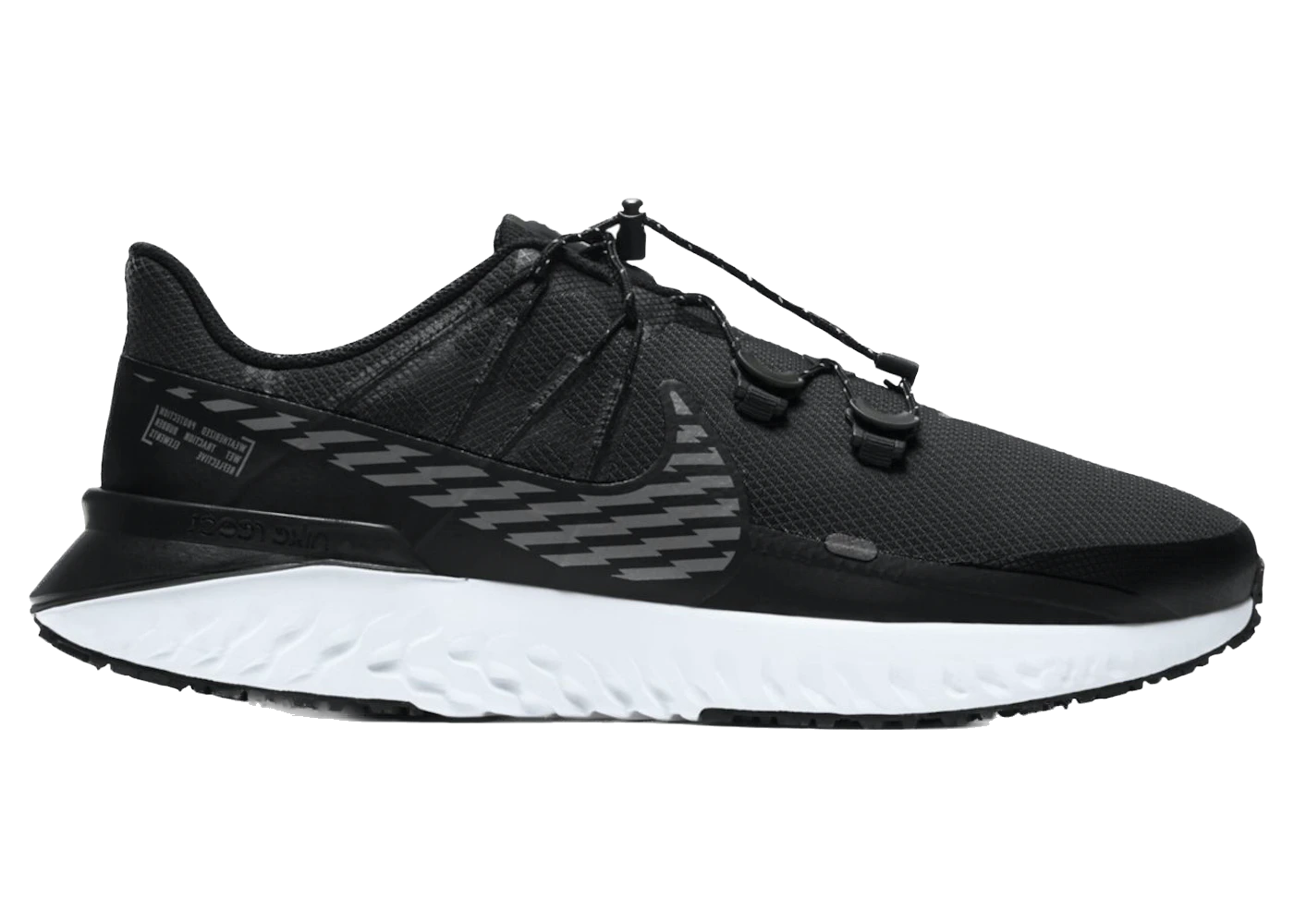 Legend React 3 Shield Black Dark Grey