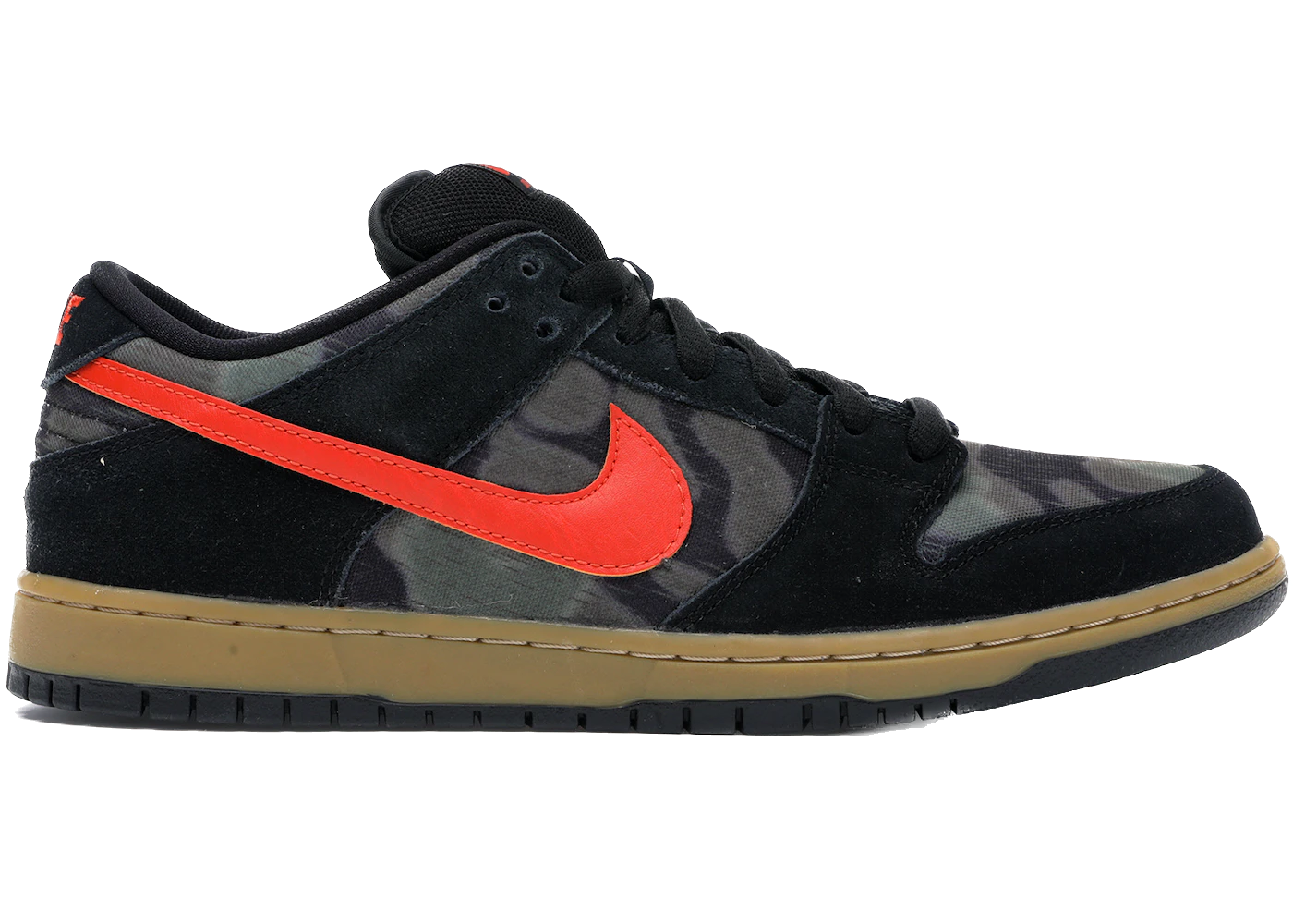 SB Dunk Low Black Rough Green
