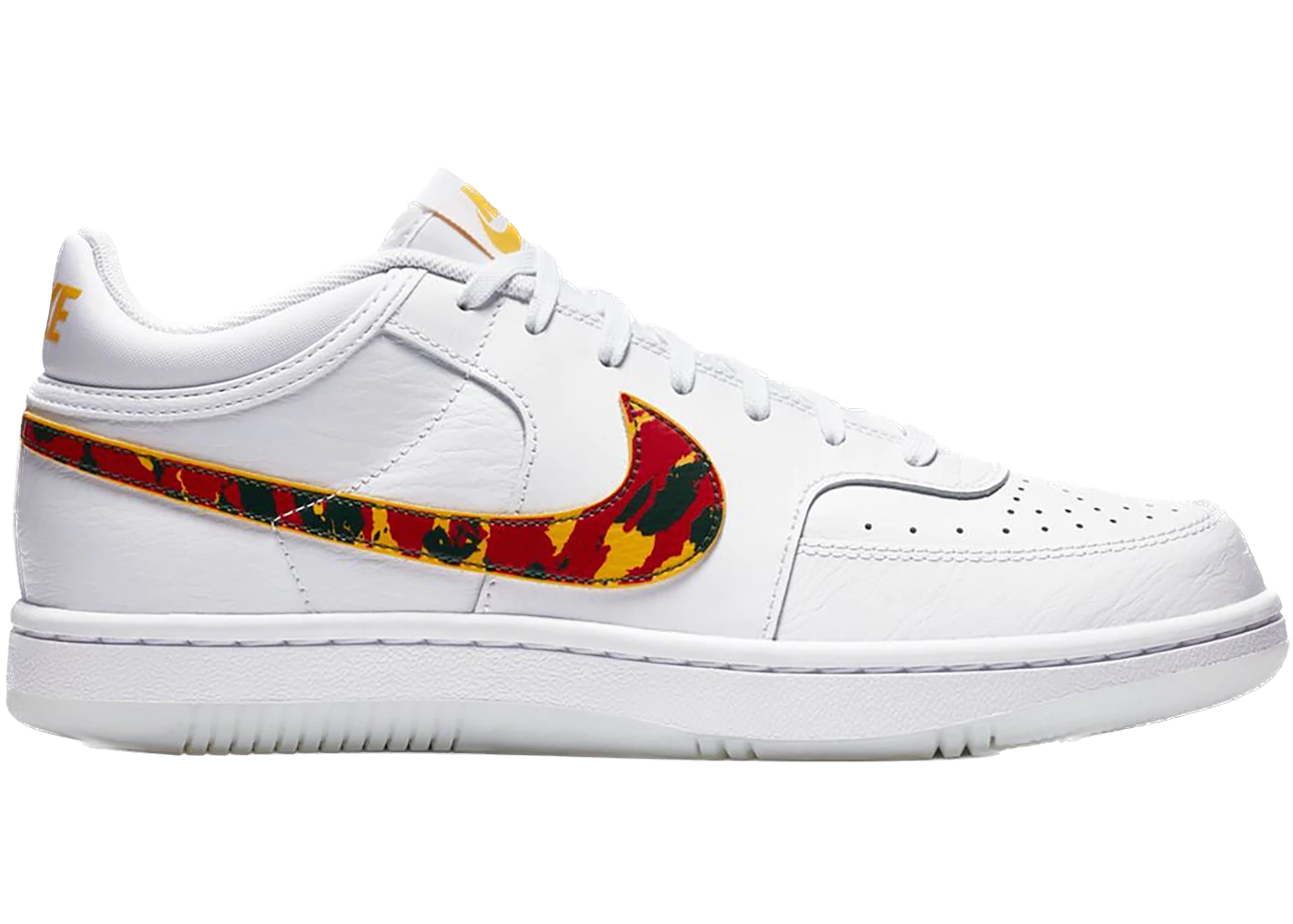 Sky Force 3/4 White Red Camo Swoosh